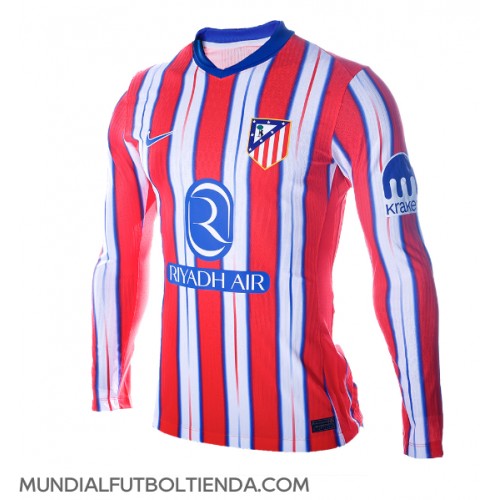 Camiseta Atletico Madrid Primera Equipación Replica 2024-25 mangas largas